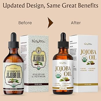 ボディ・フェイスケア JOBA Amazon.com: BodyJ4You Organic Jojoba Oil for Skin - USDA